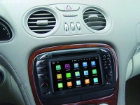 Mercedes SL radio navigatie bluetooth 7inch android 10 wifi dab+