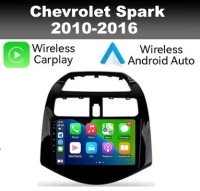Chevrolet Spark 2010-2016 radio navigatie 9inch android 14 wifi dab+ apple carplay