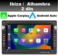 Navigatie geschikt voor Seat Ibiza Alhambra android 13 apple carplay/androidauto