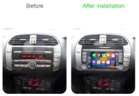 Fiat Bravo 2007-2014 radio navigatie 7inch android 14 dab+ apple carplay/androidauto
