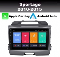 Kia Sportage 2010-2016 radio navigatie 9inch android 11 wifi dab+ carplay