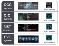 BMW CIC NBT EVO draadloos Apple Carplay Android Auto box achteruitrijcamera