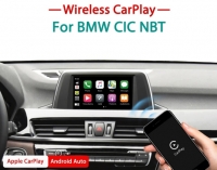 BMW CIC NBT EVO draadloos Carplay AndroidAuto achteruitrijcamera usb interface