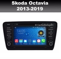 Radio navigatie geschikt voor Skoda Octavia 2013-2019 android wifi carkit dab+