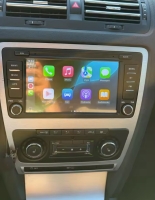 Radio navigatie geschikt voor Skoda Octavia Yeti 2004-2014 8inch android 14 dab+ apple carplay