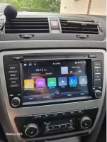 Radio navigatie geschikt voor Skoda Octavia Yeti 2004-2014 8inch android 14 dab+ apple carplay