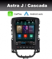 Opel Astra J Cascada radio navigatie 10,4inch wifi android 11 dab+ carplay/androidauto