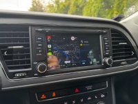 Radio navigatie geschikt voor Seat Leon 2012-2020 7inch android 14 wifi dab+ apple carplay