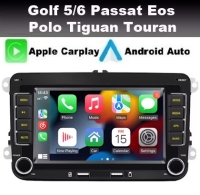 Radio navigatie geschikt voor VW  7inch carkit android 13 wifi dab+ apple carplay