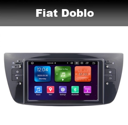 Tact Indica Roestig Fiat Doblo 2009-2015 radio navigatie 7inch carkit android 10 wifi dab+ -  www.caraudioexpert.nl