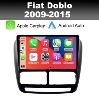 Fiat Doblo 2009-2015 radio navigatie 9inch wifi android 14 dab+ carplay/androidauto