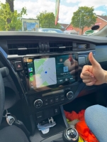 Toyota Auris 2013-2016 radio navigatie android 13 wifi carkit dab+ apple carplay