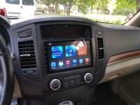 Mitsubishi Pajero radio navigatie carkit 9inch android 9.0 wifi dab+