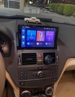 Mercedes C Klasse W204 2007-2011 navigatie android 14 dab+ apple carplay/ android auto