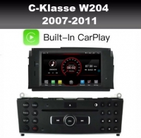 Mercedes C Klasse W204 2007-2011 radio navigatie bluetooth android 11 wifi dab+