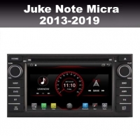 Nissan Juke Note Micra 2013- radio navigatie 7 inch android 10 dab+