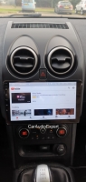 Nissan Qashqai 2006-2014 radio navigatie 9inch android 11 wifi dab+ carplay
