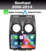 Nissan Qashqai 2006-2014 navigatie 9inch android 15 dab+ apple carplay androidauto