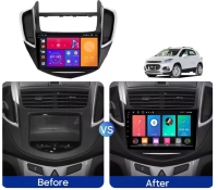 Chevrolet Trax 2013-2016 radio navigatie 9inch android 15 wifi dab+ apple carplay