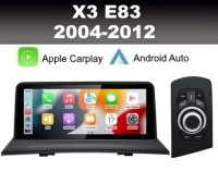 BMW X3 E83 2004-2012 navigatie 10,25inch android 14 dab+ apple carplay androidauto