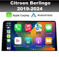 Citroen Berlingo 2019-2024 radio navigatie 9inch android 14 apple carplay dab+