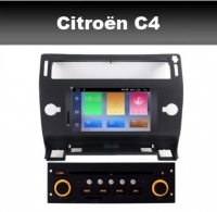 Citroen C4  radio navigatie carkit 7 inch android 10 wifi dab+
