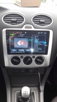 Ford Focus 9inch radio navigatie carkit android 9.0 wifi dab+ carplay