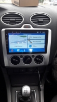Ford Focus 9inch radio navigatie carkit android 9.0 wifi dab+ carplay