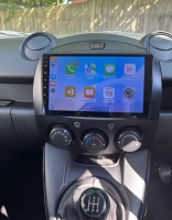 Mazda 2 2007-2014 radio navigatie android 14 dab+ apple carplay/ android auto