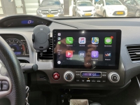 Honda Civic hybrid radio navigatie 10,2inch android 9 wifi carkit dab+