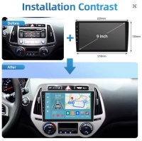 Hyundai i20 2012-2014 radio navigatie android 14 dab+ apple carplay/ android auto
