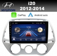 Hyundai i20 2012-2014 navigatie radio 9 inch wifi android 9.0 dab+ carplay/androidauto