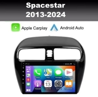 Mitsubishi SpaceStar 2013-2024 radio navigatie 9inch android 14 apple carplay