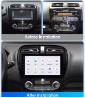 Mitsubishi SpaceStar 2013-2024 radio navigatie 9inch android 14 apple carplay