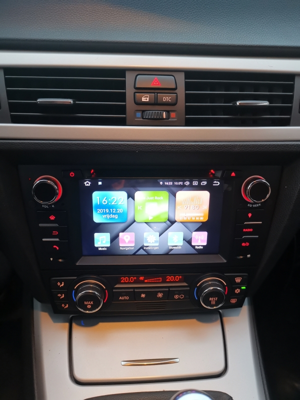 BMW 3serie E90 radio navigatie carkit 7 inch android 9.0