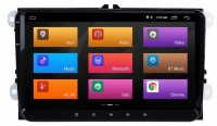 Radio navigatie geschikt voor Skoda Fabia Octavia Superb Yeti 9 inch android 11 wifi dab+
