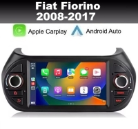 Fiat Fiorino Qubo 2008-2017 radio navigatie android 14 dab+ apple carplay/ android auto