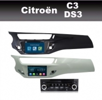 Citroen C3 DS3 radio navigatie carkit android 10 wifi octacore dab+ 64gb