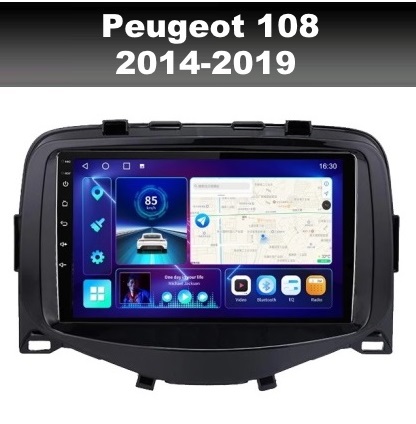 Peugeot 108 2014- navigatie carkit 7inch android 11 wifi dab+